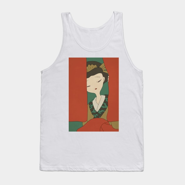 Oiran Tank Top by Tasoya Maro